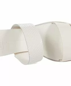 Dolce Vita Parni Sandal (White Embossed Leather) Shoes
