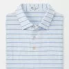 Peter Millar Colonial Performance Mesh Polo (Moon Mist)