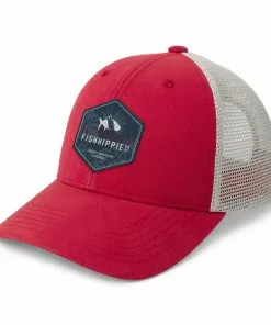 Fish Hippie Gameday Trucker (Crimson)