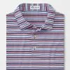 Peter Millar Ray Performance Jersey Polo (Sport Navy) Tops