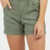 SPANX 4" Stretch Twill Short (Darkened Olive)