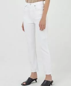 Agolde Riley High Rise Crop (Whip) Bottoms