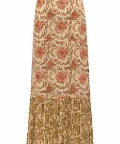 Anna Cate Bottoms Johanna Skirt (Coral Floral)