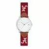 Smathers & Branson University Of Alabama Needlepoint Watch (Garnet) Gifts For Him