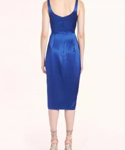 Amanda Uprichard Dresses Donovan Dress (Ultramarine)