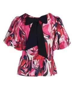 Crosby By Mollie Burch Angela Top (Aspen Print)