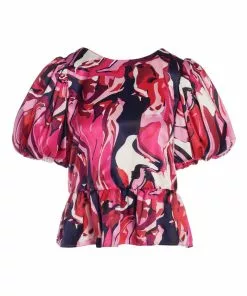 Crosby By Mollie Burch Angela Top (Aspen Print)