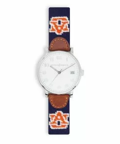 Smathers & Branson Accessories Auburn Watch (Dark Navy)