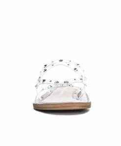 Chinese Laundry Shoes Coralie Vinyl Sandal (Clear)