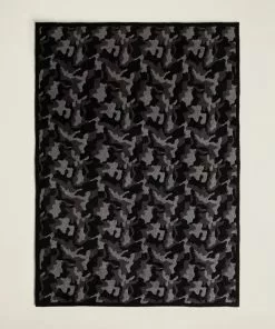 Barefoot Dreams CozyChic Camo Throw 54x72 (Carbon Multi)