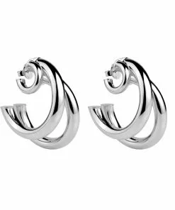 Sheila Fajl Hazel Hoops (Silver)