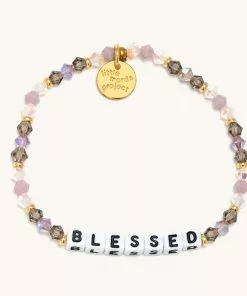 Little Words Project Blessed Bracelet (Purple Passion)