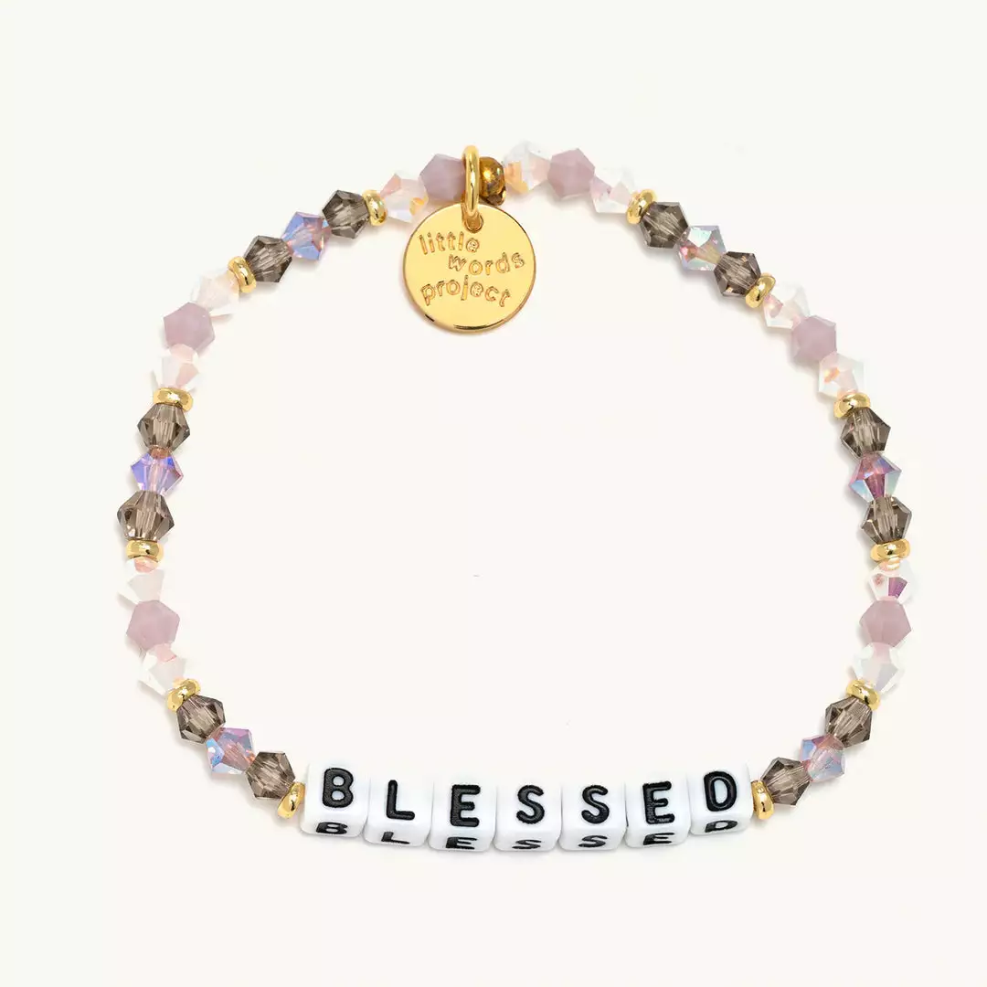 Little Words Project Blessed Bracelet (Purple Passion) 3 Little Words Project Blessed Bracelet (Purple Passion)