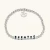 Little Words Project Breathe (Silver)