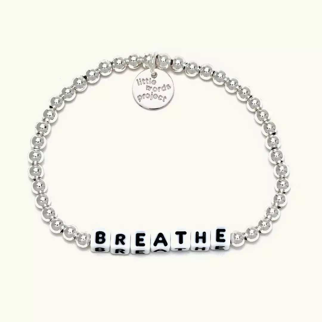 Little Words Project Breathe (Silver) 3 Little Words Project Breathe (Silver)