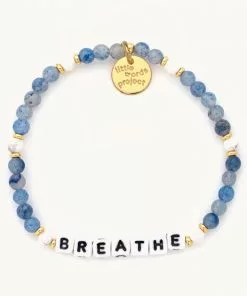 Little Words Project Breathe Bracelet (Bluestone)