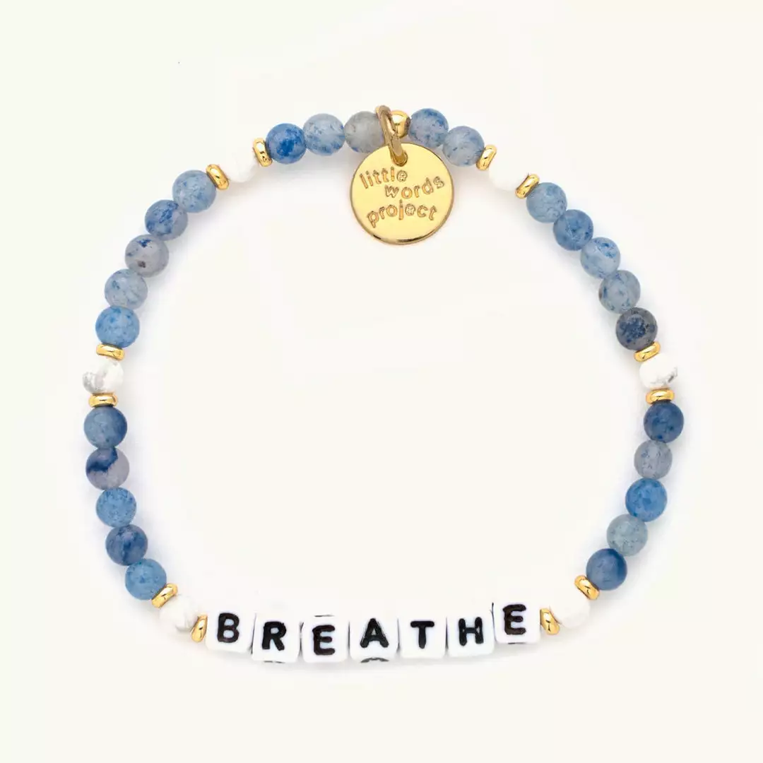 Little Words Project Breathe Bracelet (Bluestone) 3 Little Words Project Breathe Bracelet (Bluestone)