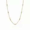 Julie Vos Jewelry Charlotte Delicate Station Necklace
