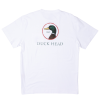 Duckhead Logo Short Sleeve T Shirt (White)