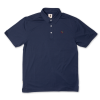 Duckhead Hayes Performance Logo Polo (Navy) Tops