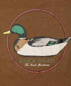 Duckhead Decoy Short Sleeve Tee (Buckskin Heather)