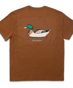 Duckhead Decoy Short Sleeve Tee (Buckskin Heather)
