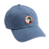 Duckhead Accessories Circle Patch Twill Hat (Lake Blue)