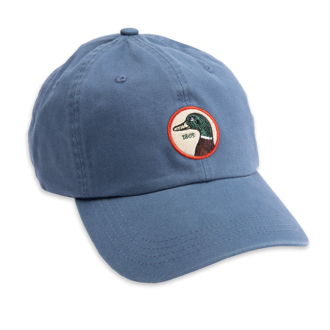 Duckhead Accessories Circle Patch Twill Hat (Lake Blue) 3 Duckhead Accessories Circle Patch Twill Hat (Lake Blue)
