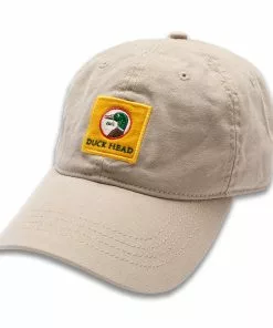 Duckhead Accessories Gold Patch Canvas Hat (Khaki)