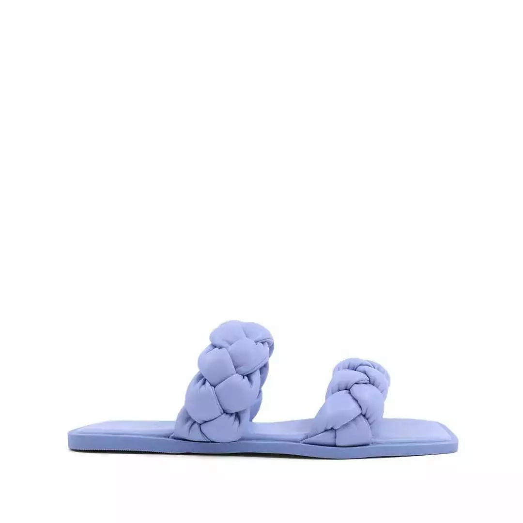 Shu Shop Daria Slide Sandal (Blue) 3 Shu Shop Daria Slide Sandal (Blue)