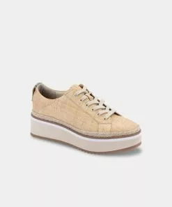 Dolce Vita Tinley Sneaker (Natural Raffia)