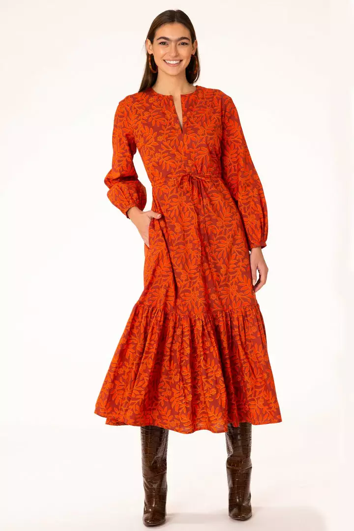 Olivia James The Label Lydia Dress (Harvest Stems) Dresses 7 Olivia James The Label Lydia Dress (Harvest Stems) Dresses