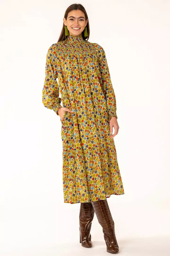 Olivia James The Label Piper Dress (Liberty Celery) 8 Olivia James The Label Piper Dress (Liberty Celery)