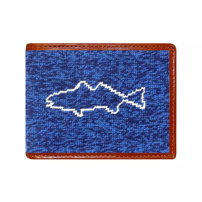 Smathers & Branson Fish On The Line Wallet (Dark Navy/Blueberry) Gifts For Him 3 Smathers & Branson Fish On The Line Wallet (Dark Navy/Blueberry) Gifts For Him