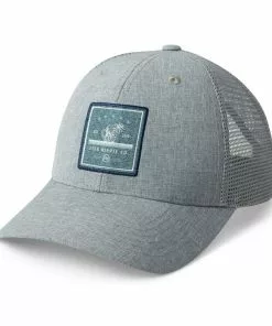 Fish Hippie Accessories Lucky Break Trucker Hat (Cloud Grey)