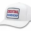 G/Fore Cocktail Handicap Trucker Hat (Snow) Accessories