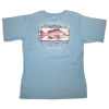 Southern Point The Gulf T Shirt (Washed Denim) Tops 1 Southern Point The Gulf T Shirt (Washed Denim) Tops