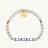 Little Words Project Grateful Bracelet (Pearl)