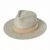 Kooringal Wide Brim Fedora (Light Grey Marle) Accessories