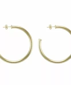 Sheila Fajl Smaller Everybody's Favorite Hoops (Brushed Gold)