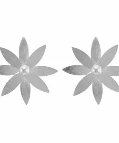 Sheila Fajl Daisy Earrings (Silver)