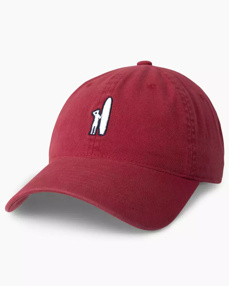 Johnnie-O Accessories Topper Ball Hat (Malibu Red) 3 Johnnie-O Accessories Topper Ball Hat (Malibu Red)