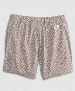 Johnnie-O Swim Haven Surf Shorts (Mocha)