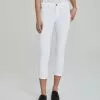 AG Jeans Prima Crop (White) Bottoms