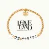 Little Words Project I Am Worthy Bracelet (Gold Filled)