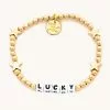 Little Words Project Lucky Bracelet (Gold Filled)