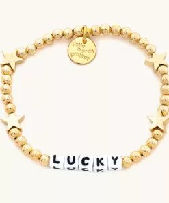 Little Words Project Lucky Bracelet (Gold Filled)