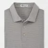 Peter Millar Tops Halford Performance Jersey Polo (Gale Grey)