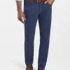 Peter Millar Bottoms Ultimate Sateen 5 Pocket Pant (Navy)