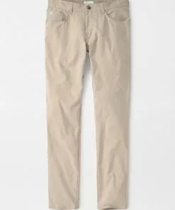 Peter Millar Bottoms EB66 Perform 5 Pocket Pant (Khaki)